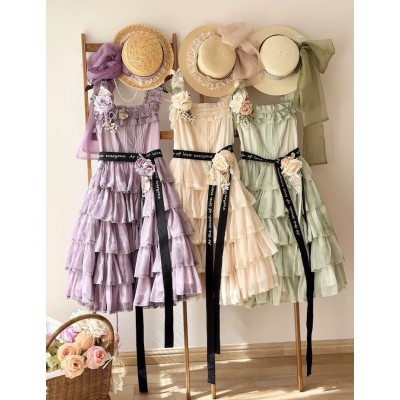 Penny House Miss Buck Tiered JSK(Reservation/3 Colours/Full Payment Without Shipping)